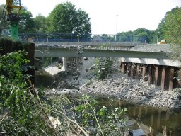 Neubau Weilbrücke 2002/2003